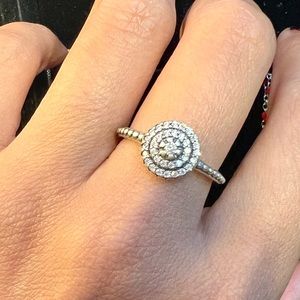 Sterling Silver 925 stamped Ring size 7